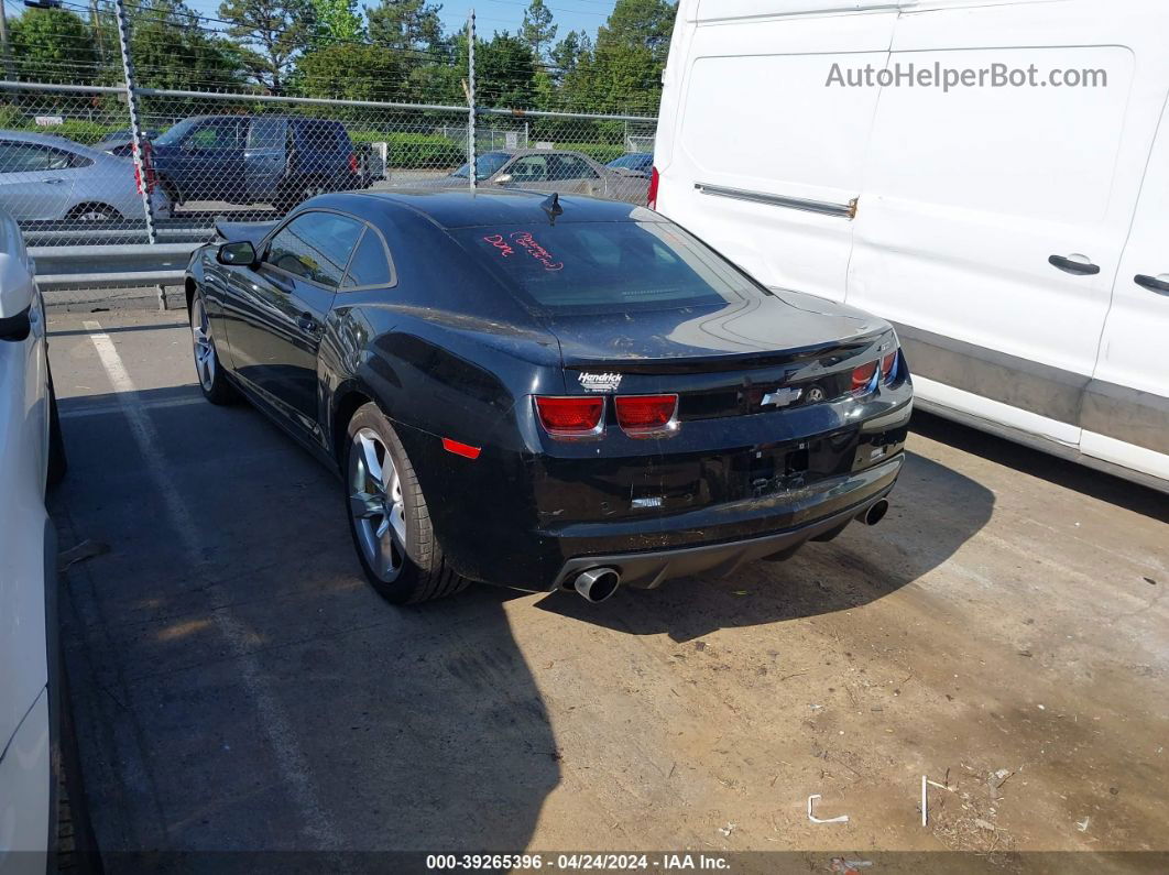 2010 Chevrolet Camaro 2ss Black vin: 2G1FT1EW7A9152345