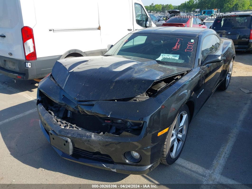 2010 Chevrolet Camaro 2ss Black vin: 2G1FT1EW7A9152345