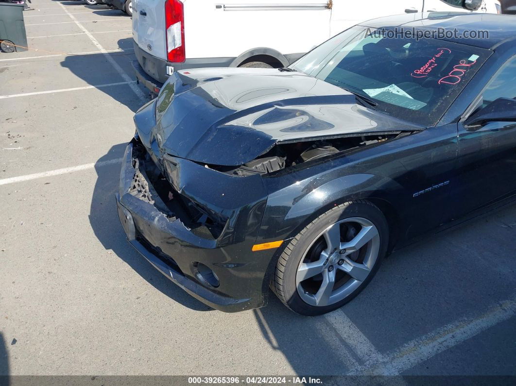 2010 Chevrolet Camaro 2ss Black vin: 2G1FT1EW7A9152345