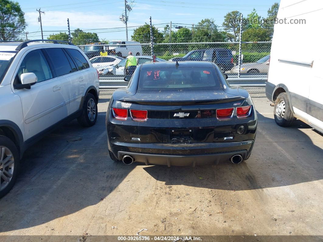 2010 Chevrolet Camaro 2ss Black vin: 2G1FT1EW7A9152345