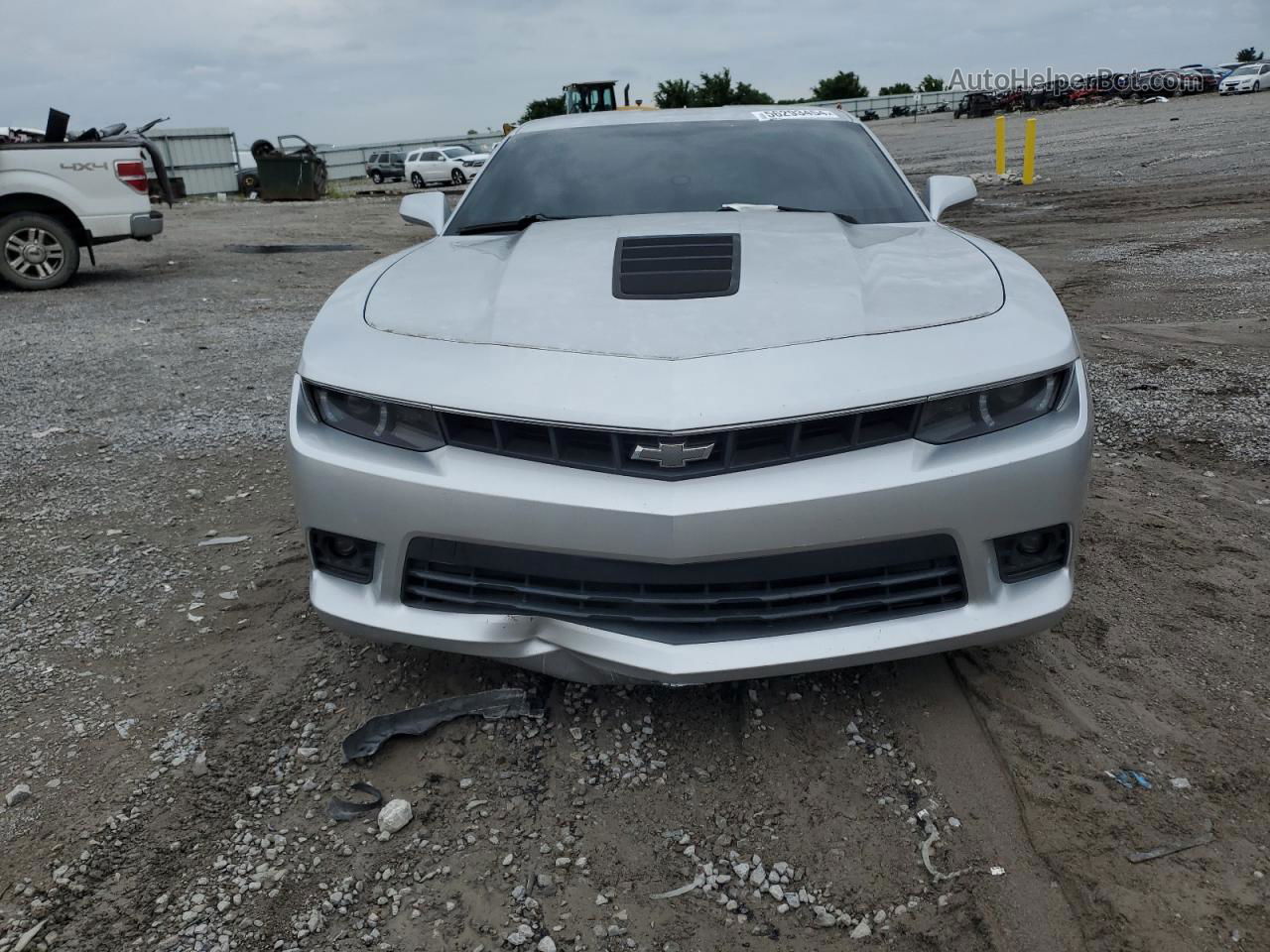 2014 Chevrolet Camaro 2ss Silver vin: 2G1FT1EW7E9259109