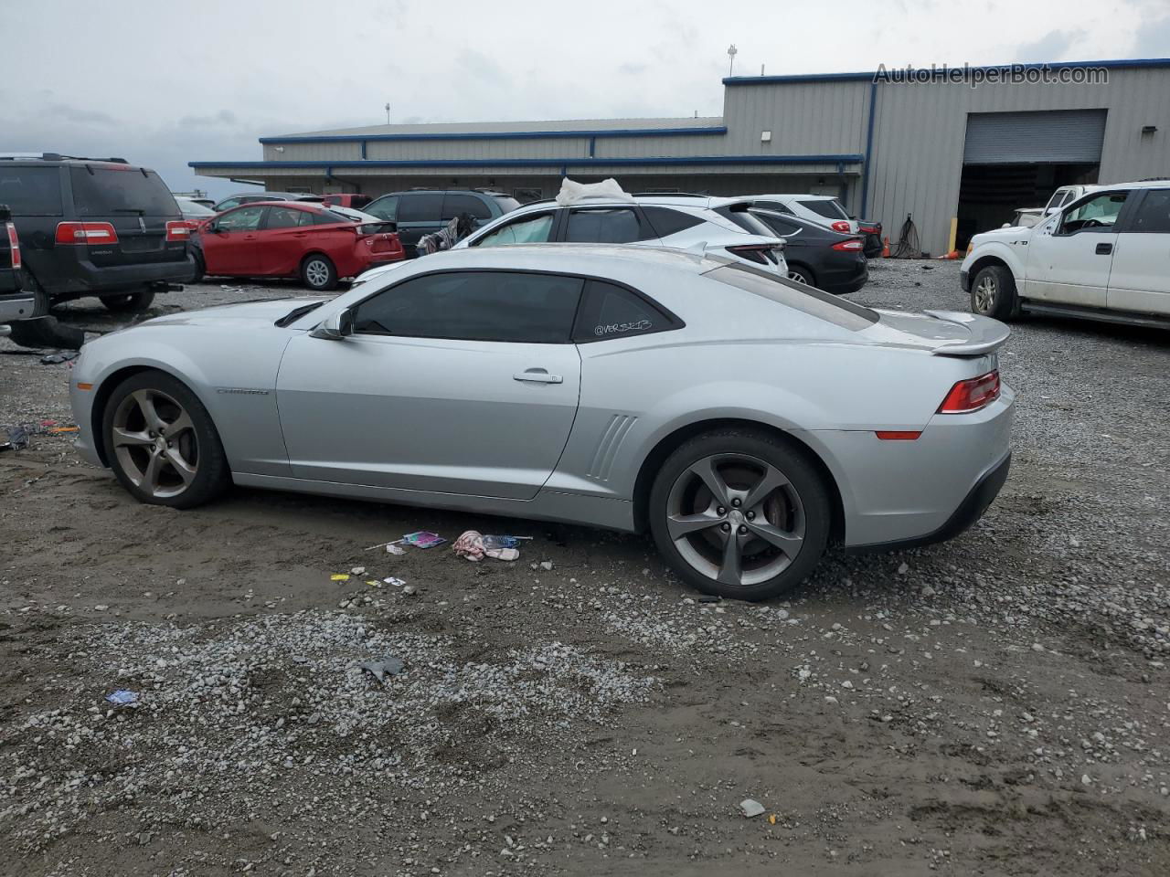 2014 Chevrolet Camaro 2ss Silver vin: 2G1FT1EW7E9259109