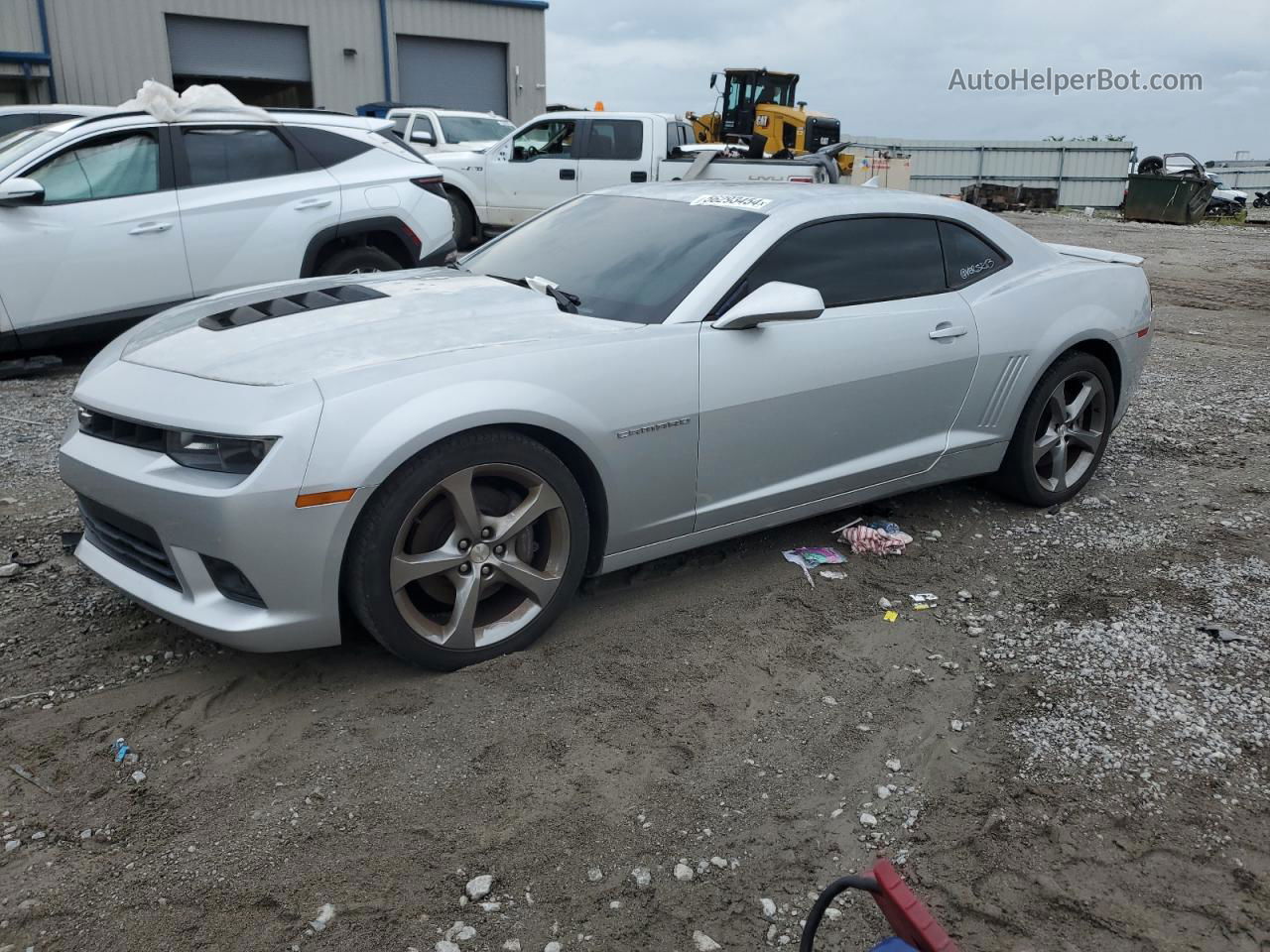 2014 Chevrolet Camaro 2ss Silver vin: 2G1FT1EW7E9259109