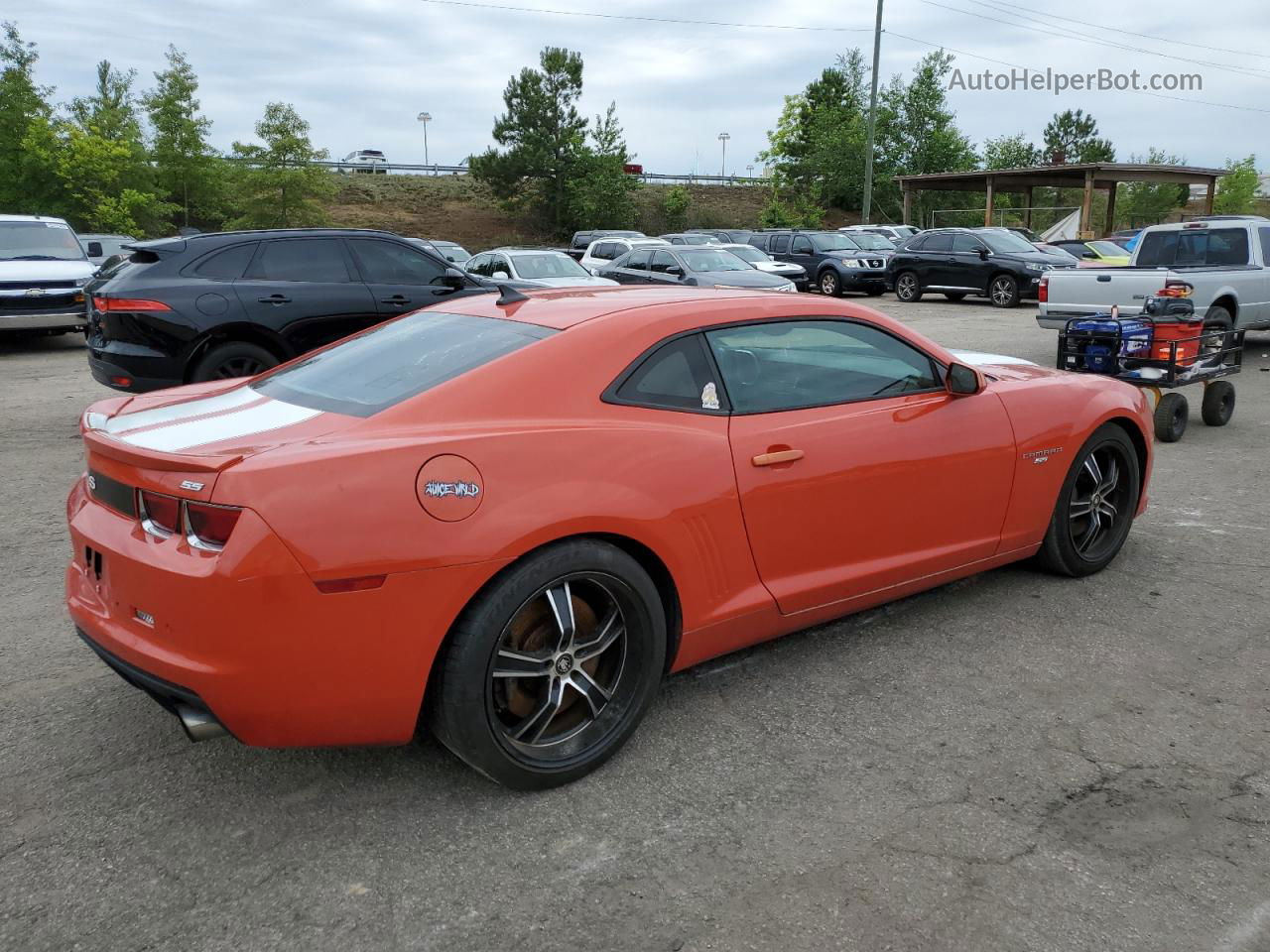 2010 Chevrolet Camaro Ss Красный vin: 2G1FT1EW9A9158437