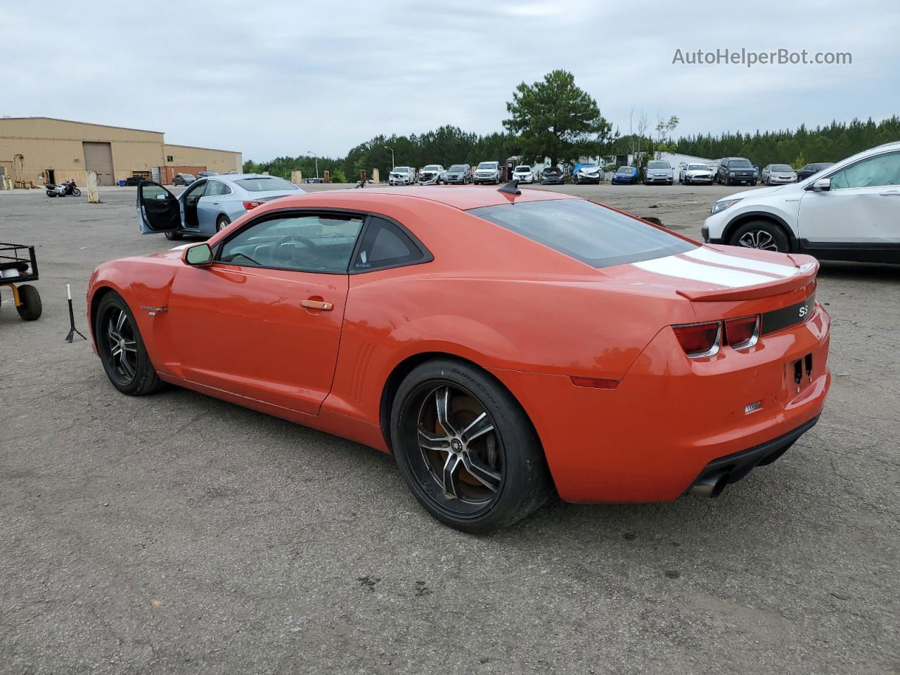 2010 Chevrolet Camaro Ss Red vin: 2G1FT1EW9A9158437