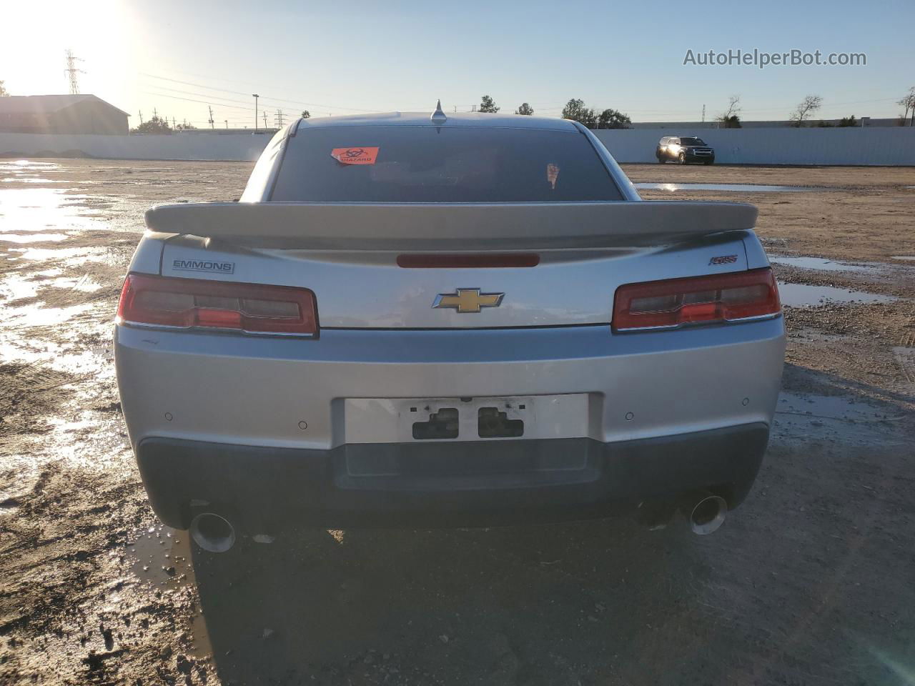 2014 Chevrolet Camaro 2ss Silver vin: 2G1FT1EW9E9149890