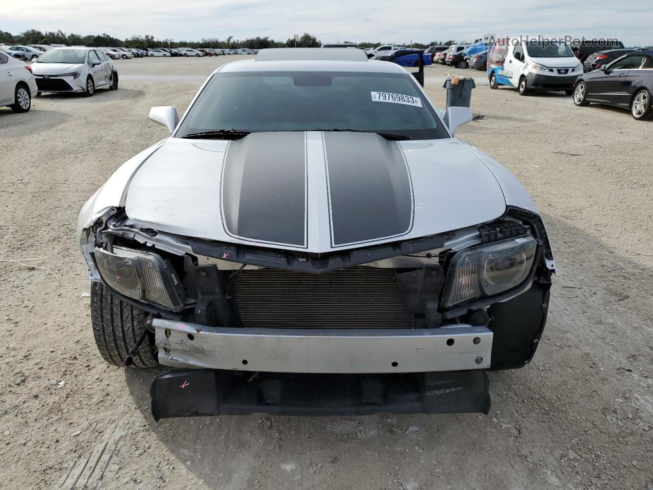 2010 Chevrolet Camaro Ss Silver vin: 2G1FT1EWXA9112681