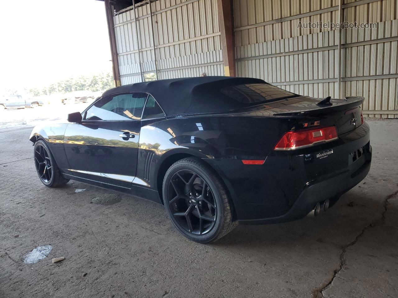 2014 Chevrolet Camaro 2ss Black vin: 2G1FT3DWXE9138927