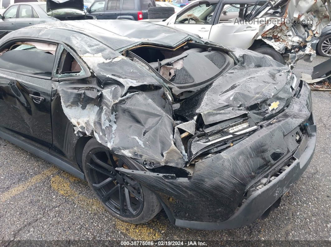 2014 Chevrolet Camaro Zl1 Black vin: 2G1FZ1EP2E9801515