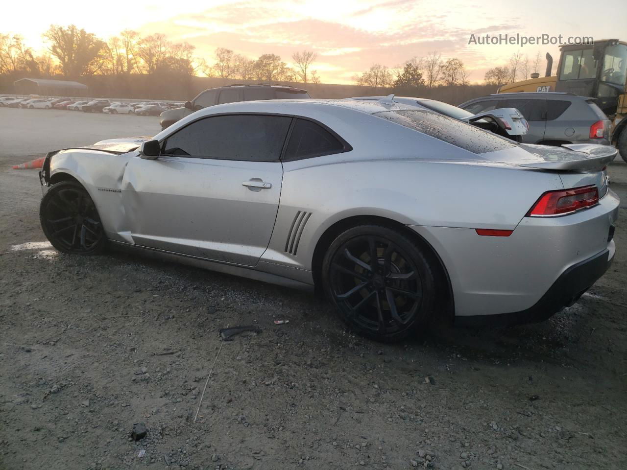 2014 Chevrolet Camaro Zl1 Silver vin: 2G1FZ1EP4E9800169