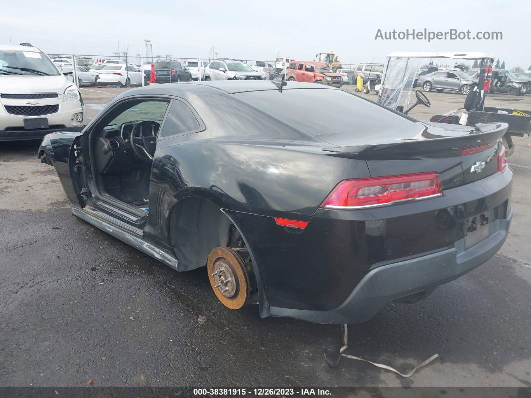 2014 Chevrolet Camaro Zl1 Black vin: 2G1FZ1EP4E9800348