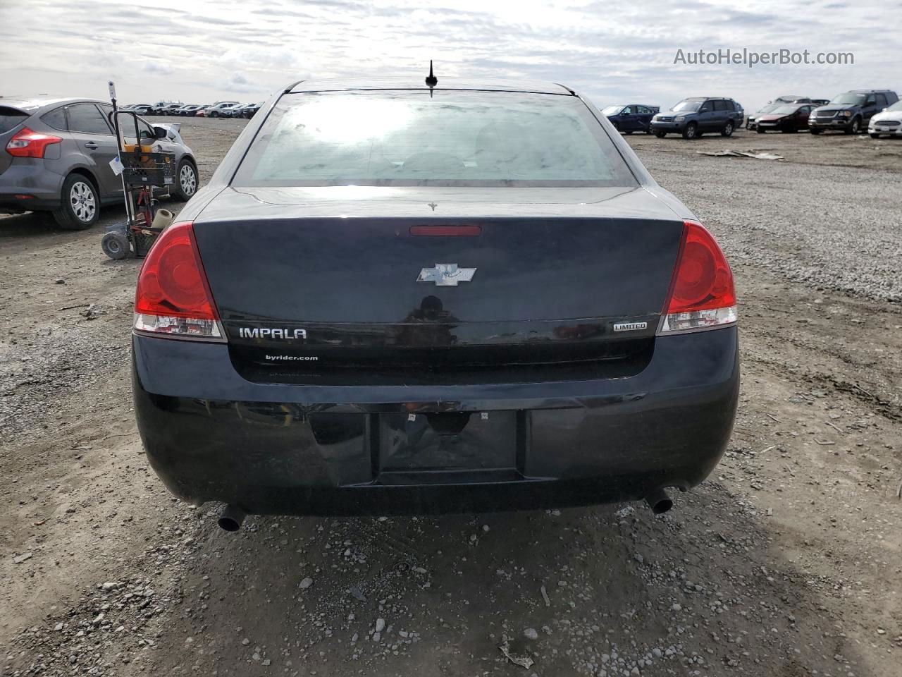 2014 Chevrolet Impala Limited Ls Black vin: 2G1WA5E30E1137550