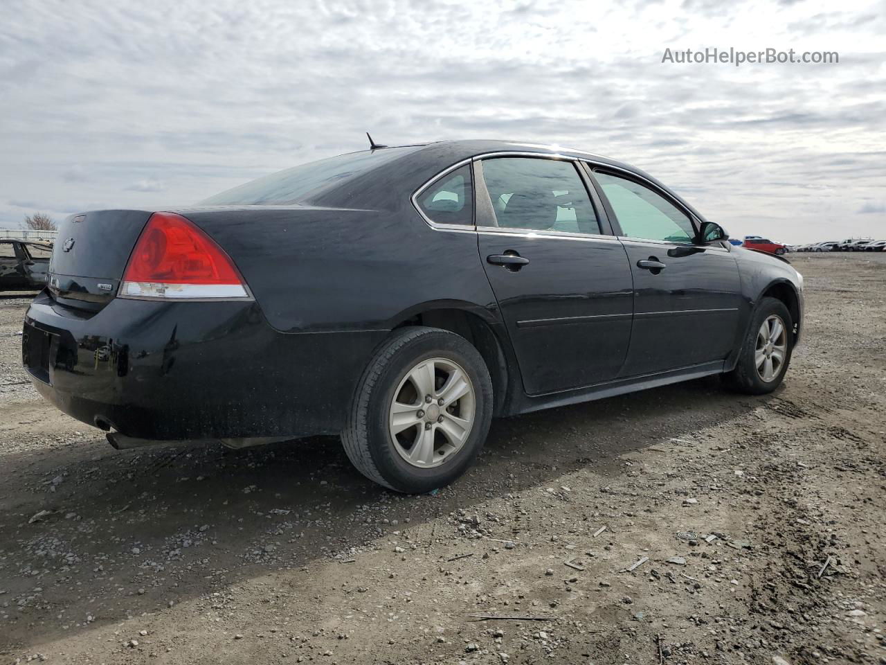 2014 Chevrolet Impala Limited Ls Black vin: 2G1WA5E30E1137550