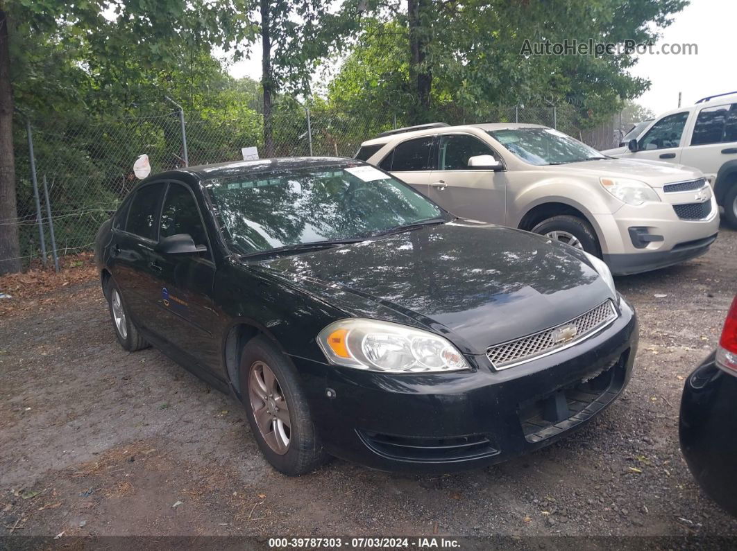 2014 Chevrolet Impala Limited Ls Black vin: 2G1WA5E30E1173755