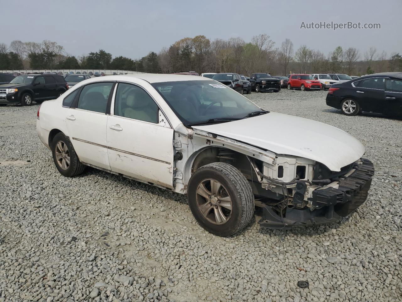 2016 Chevrolet Impala Limited Ls White vin: 2G1WA5E30G1111288