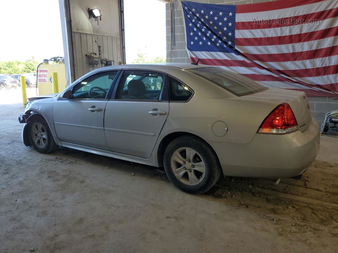 2014 Chevrolet Impala Limited Ls Silver vin: 2G1WA5E31E1167141