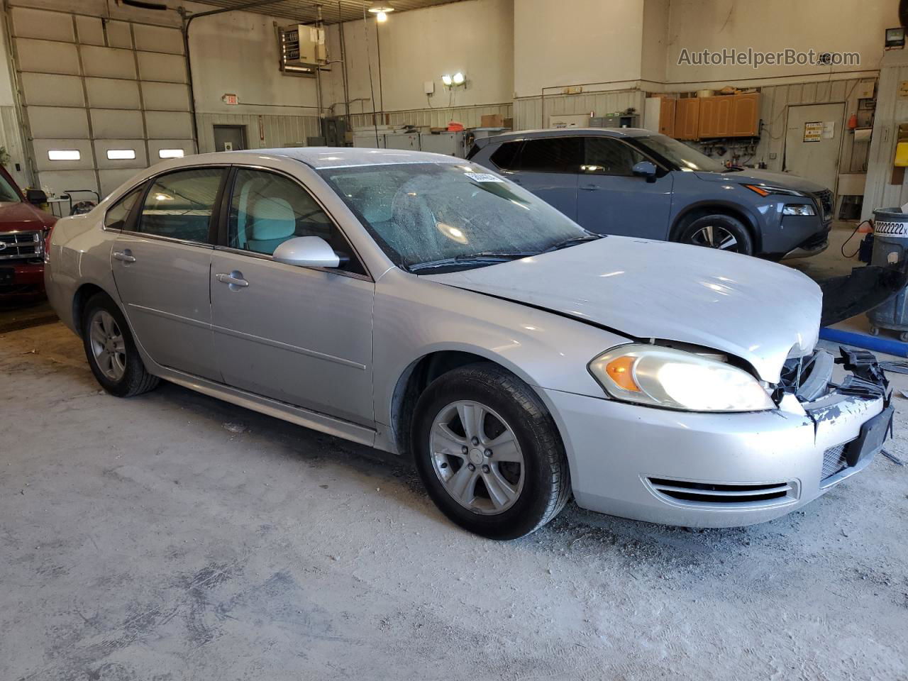 2014 Chevrolet Impala Limited Ls Silver vin: 2G1WA5E31E1167141