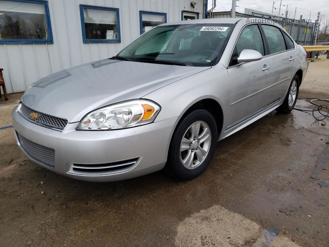 2014 Chevrolet Impala Limited Ls Silver vin: 2G1WA5E31E1173201