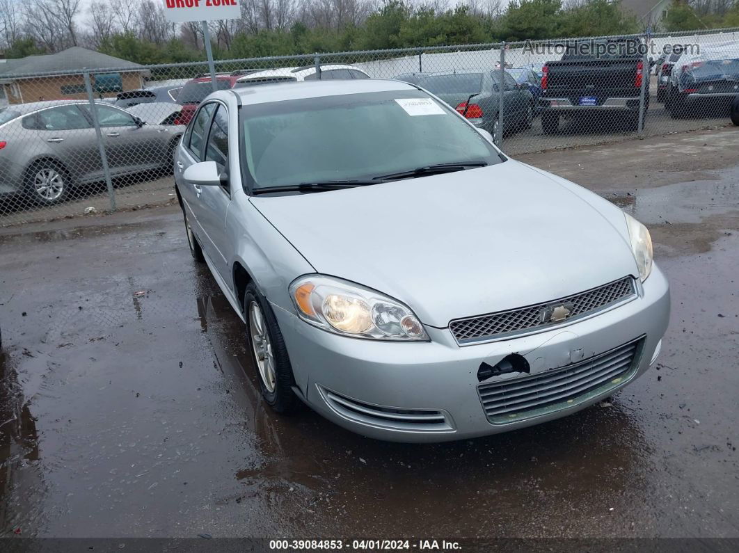 2014 Chevrolet Impala Limited Ls Silver vin: 2G1WA5E32E1119549