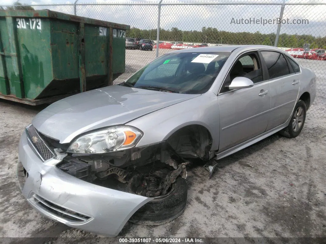 2014 Chevrolet Impala Limited Ls Silver vin: 2G1WA5E32E1188841