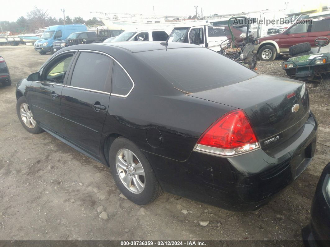 2014 Chevrolet Impala Limited Ls Black vin: 2G1WA5E33E1180330