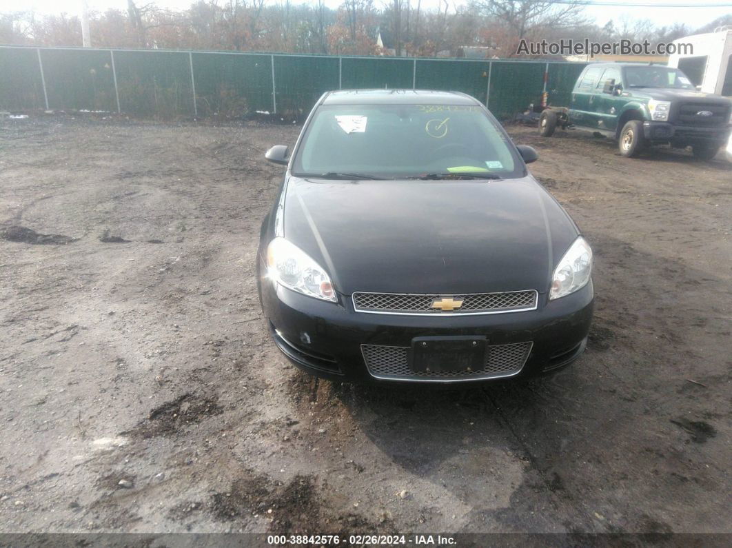 2014 Chevrolet Impala Limited Ls Black vin: 2G1WA5E33E1180330