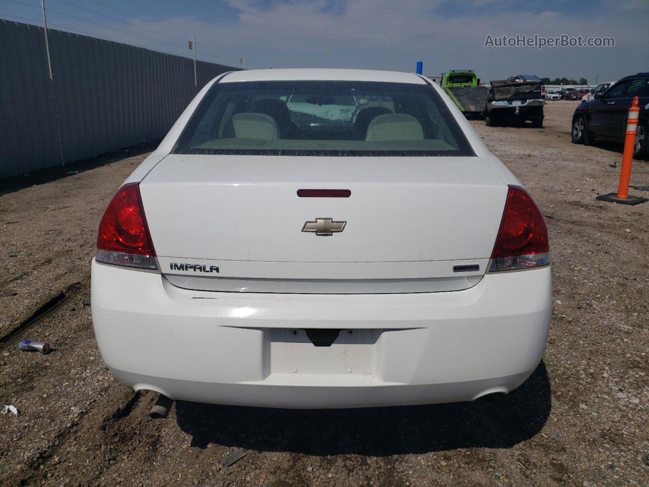 2016 Chevrolet Impala Limited Ls White vin: 2G1WA5E37G1188420