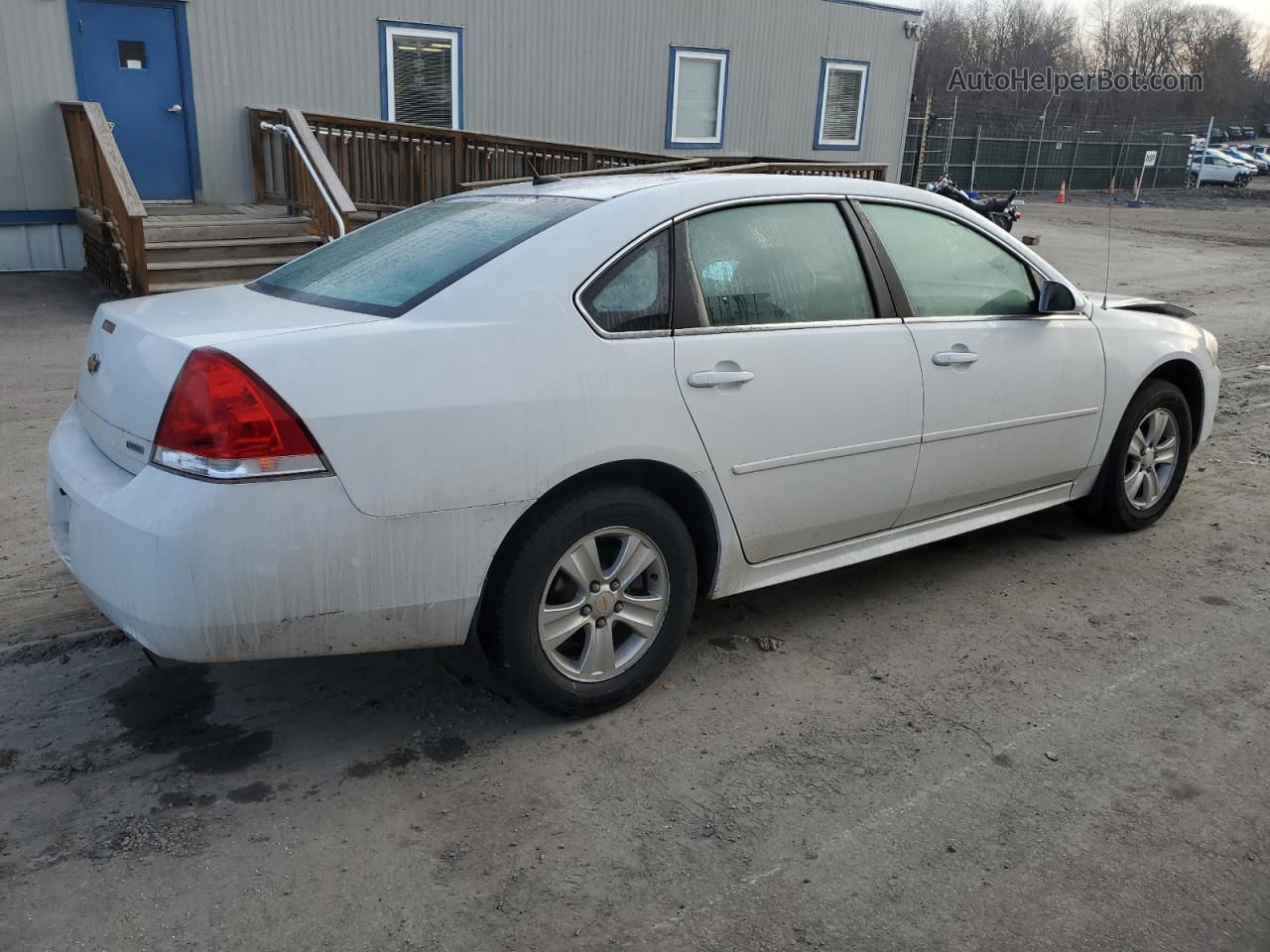 2014 Chevrolet Impala Limited Ls Белый vin: 2G1WA5E38E1153012