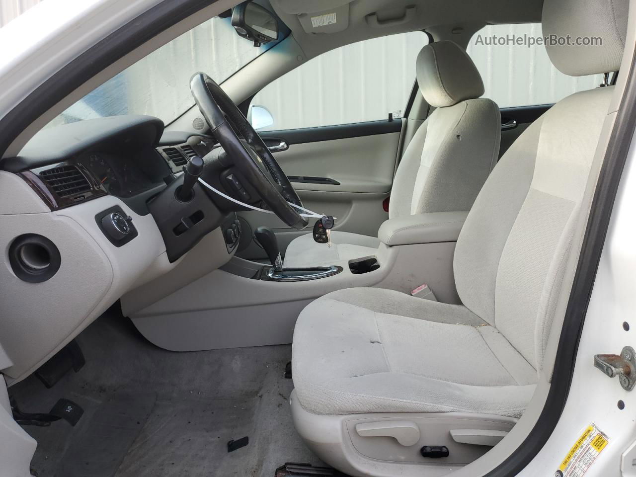 2014 Chevrolet Impala Limited Ls White vin: 2G1WA5E38E1153012