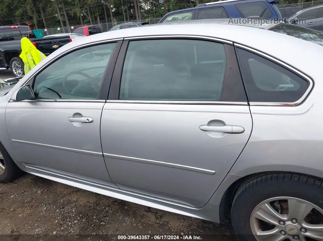 2014 Chevrolet Impala Limited Ls Silver vin: 2G1WA5E39E1109651