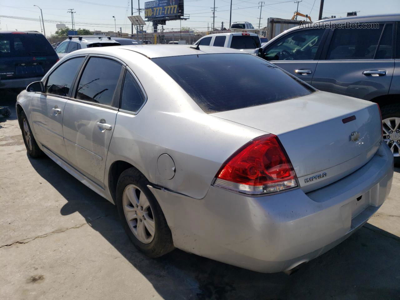 2014 Chevrolet Impala Limited Ls Серебряный vin: 2G1WA5E39E1176928