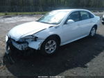 2014 Chevrolet Impala Limited Ls White vin: 2G1WA5E39E1179215