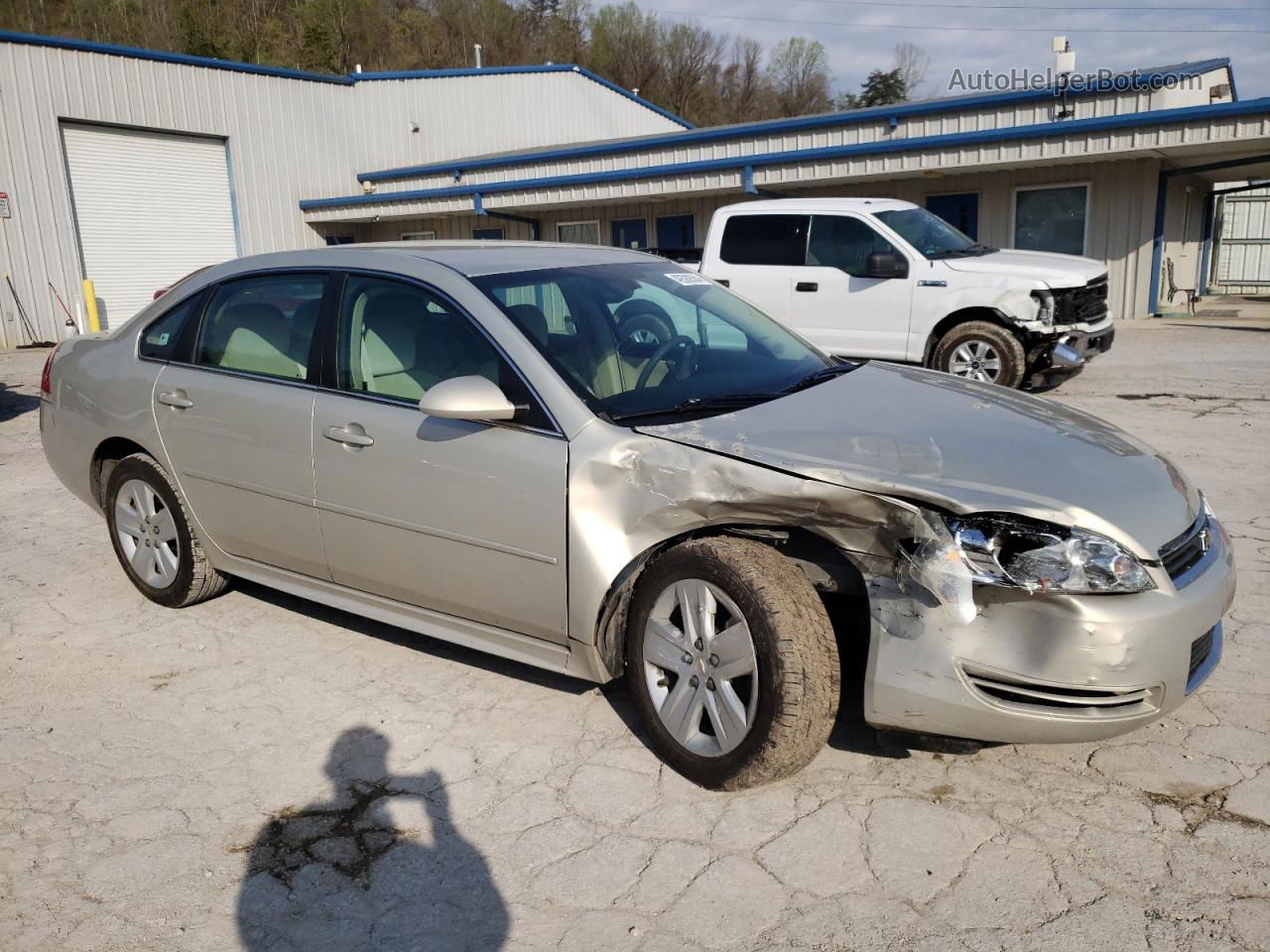 2011 Chevrolet Impala Ls Beige vin: 2G1WA5EK2B1134748