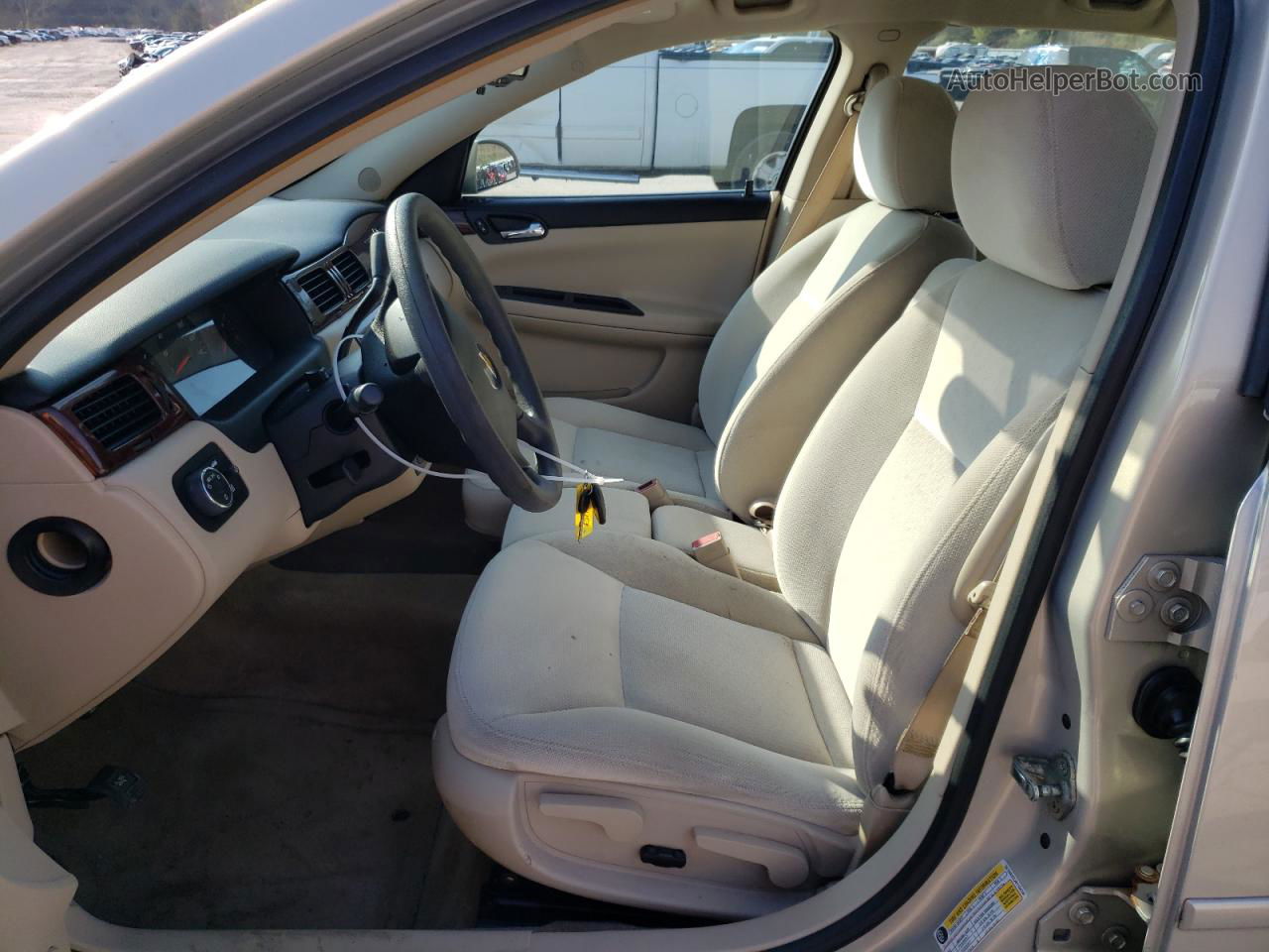 2011 Chevrolet Impala Ls Beige vin: 2G1WA5EK2B1134748
