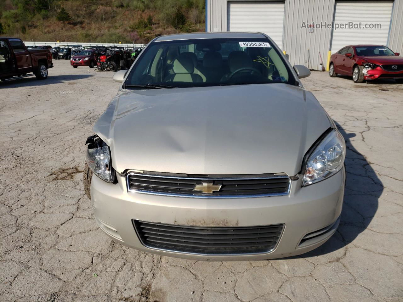 2011 Chevrolet Impala Ls Бежевый vin: 2G1WA5EK2B1134748