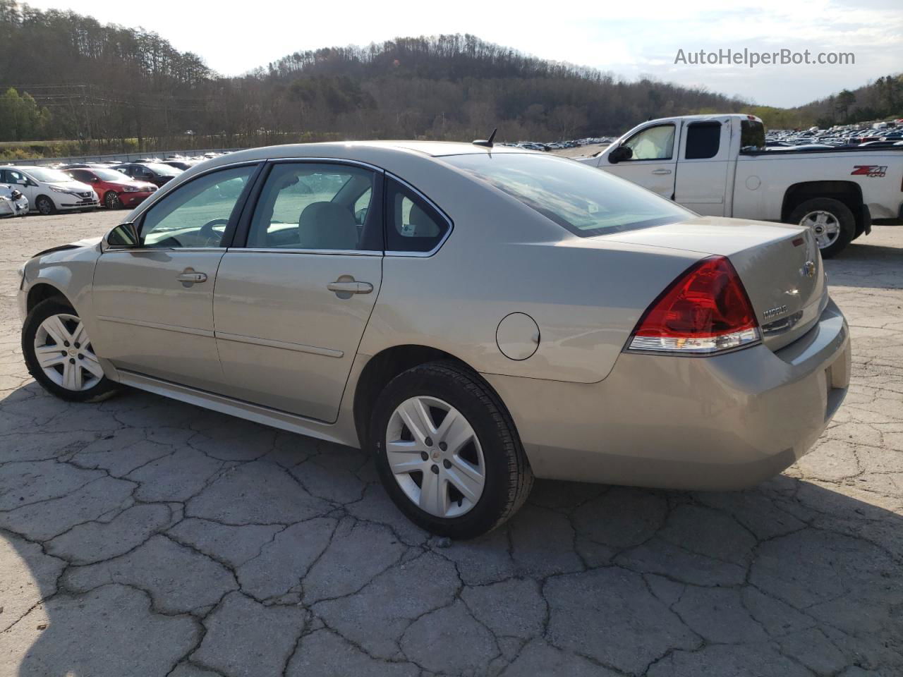 2011 Chevrolet Impala Ls Beige vin: 2G1WA5EK2B1134748