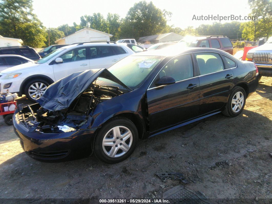 2011 Chevrolet Impala Ls Dark Blue vin: 2G1WA5EK4B1103291