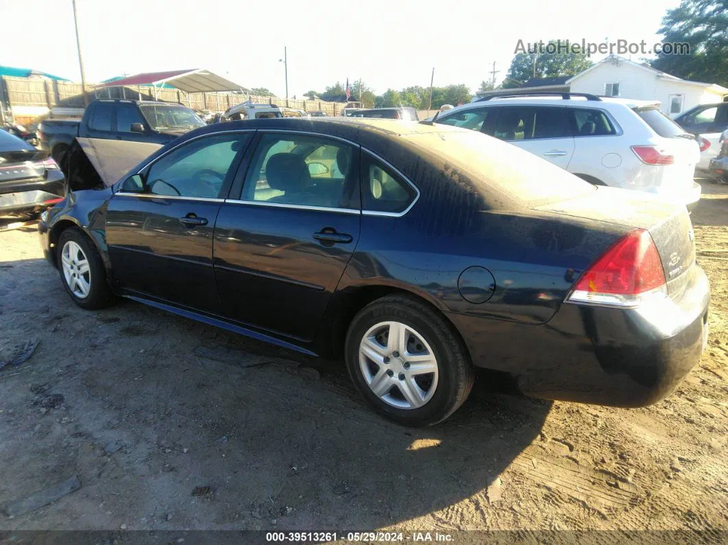 2011 Chevrolet Impala Ls Dark Blue vin: 2G1WA5EK4B1103291