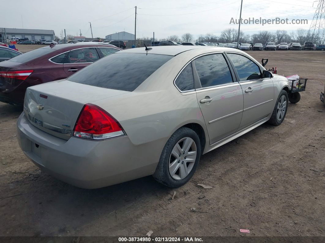 2011 Chevrolet Impala Ls Beige vin: 2G1WA5EK4B1134802