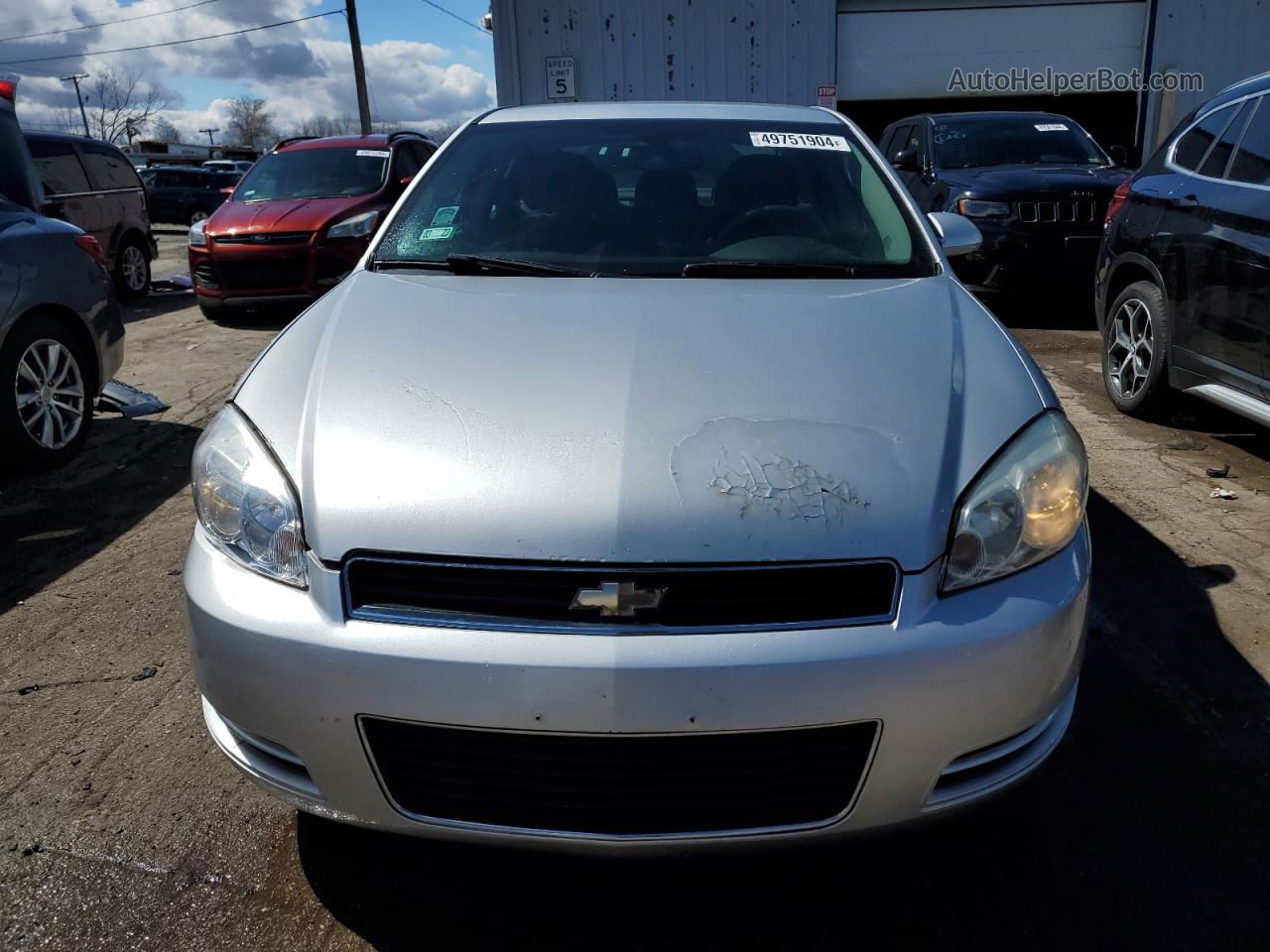 2011 Chevrolet Impala Ls Silver vin: 2G1WA5EK4B1240439