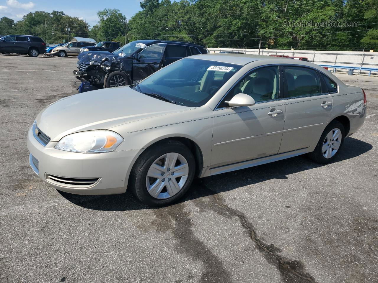 2011 Chevrolet Impala Ls Gold vin: 2G1WA5EK5B1173320