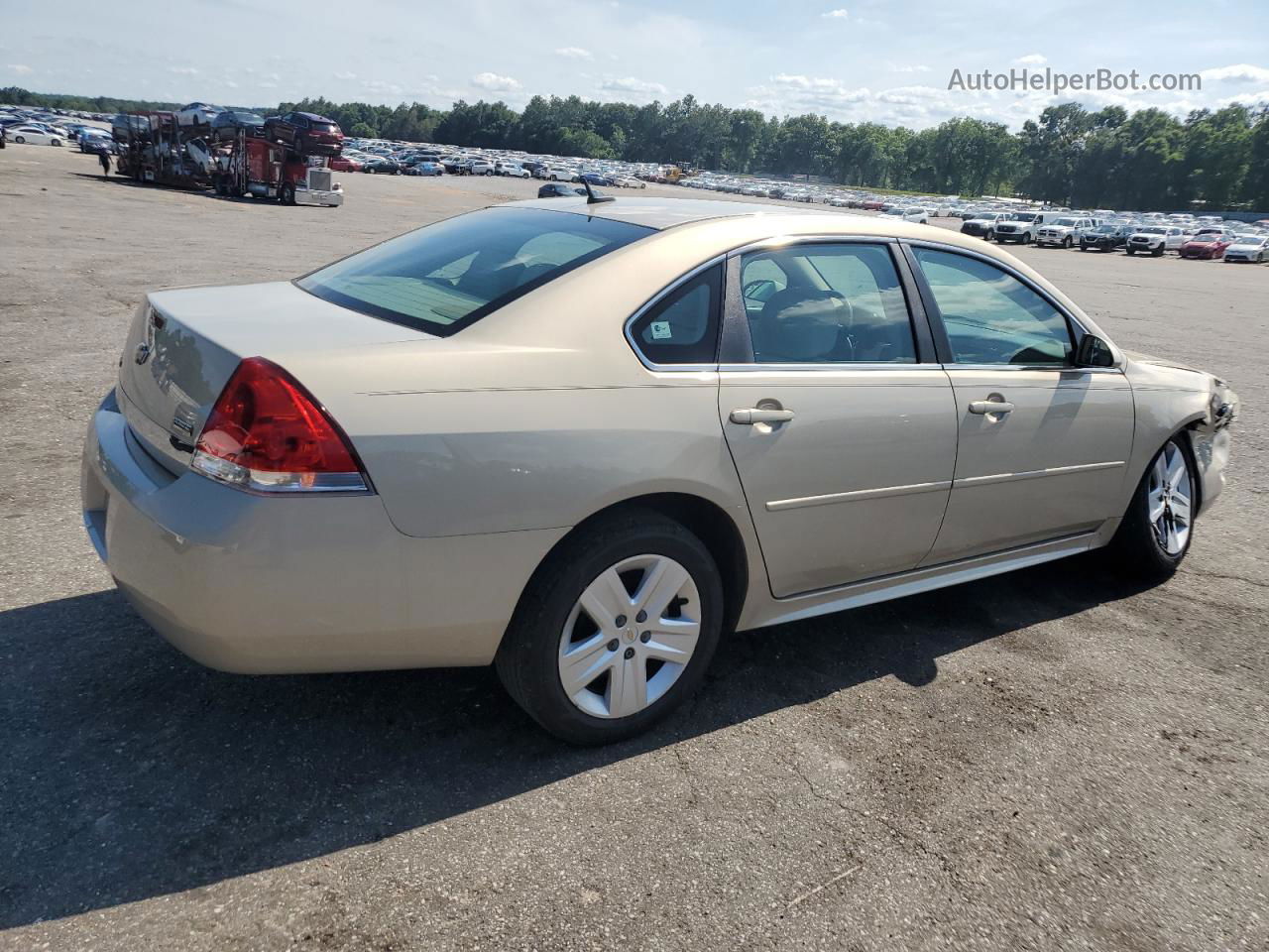 2011 Chevrolet Impala Ls Gold vin: 2G1WA5EK5B1173320