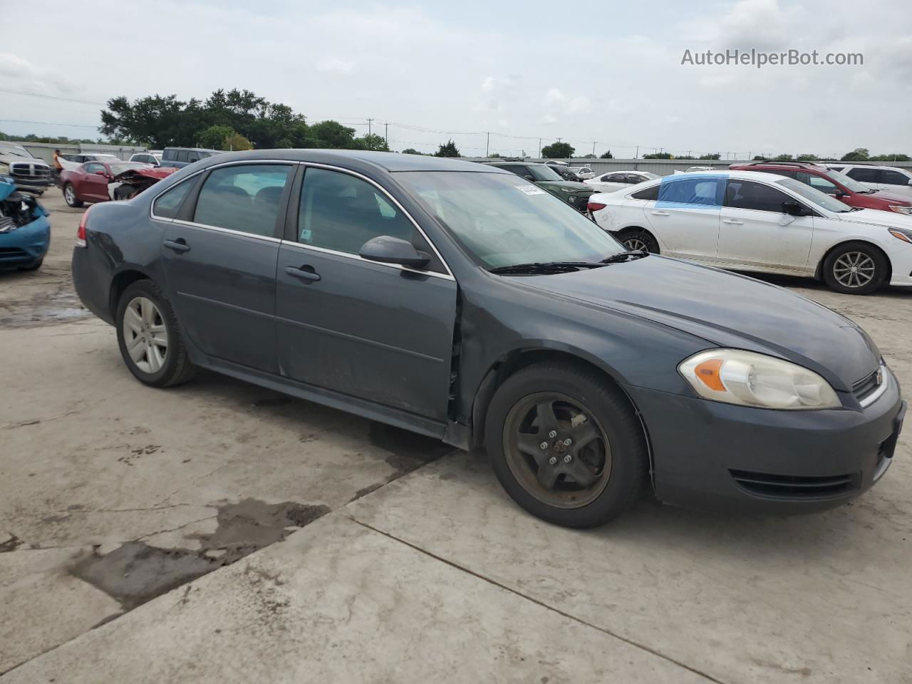 2011 Chevrolet Impala Ls Gray vin: 2G1WA5EK9B1120829