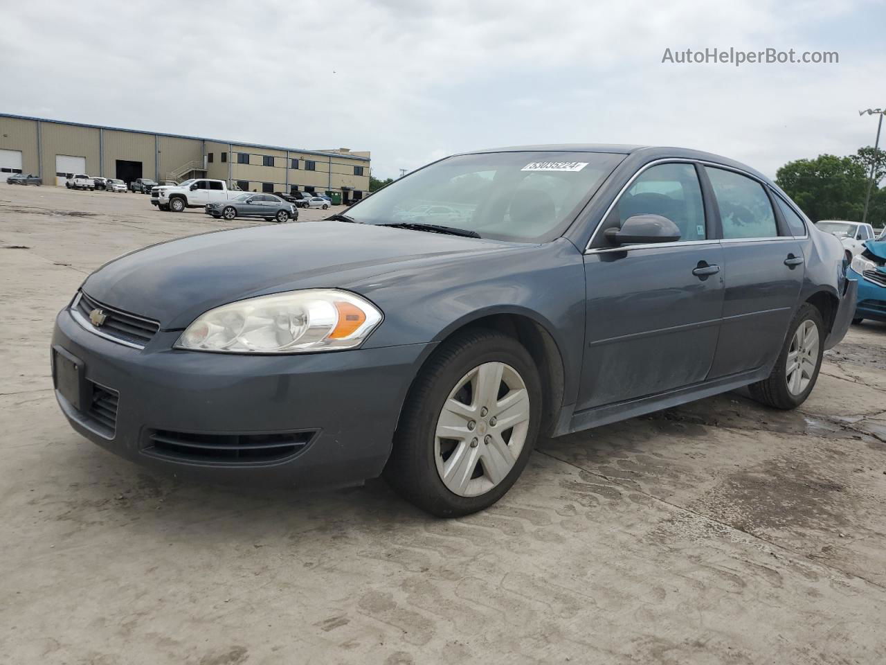 2011 Chevrolet Impala Ls Gray vin: 2G1WA5EK9B1120829