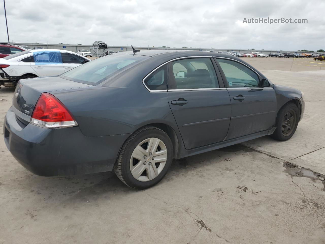 2011 Chevrolet Impala Ls Gray vin: 2G1WA5EK9B1120829