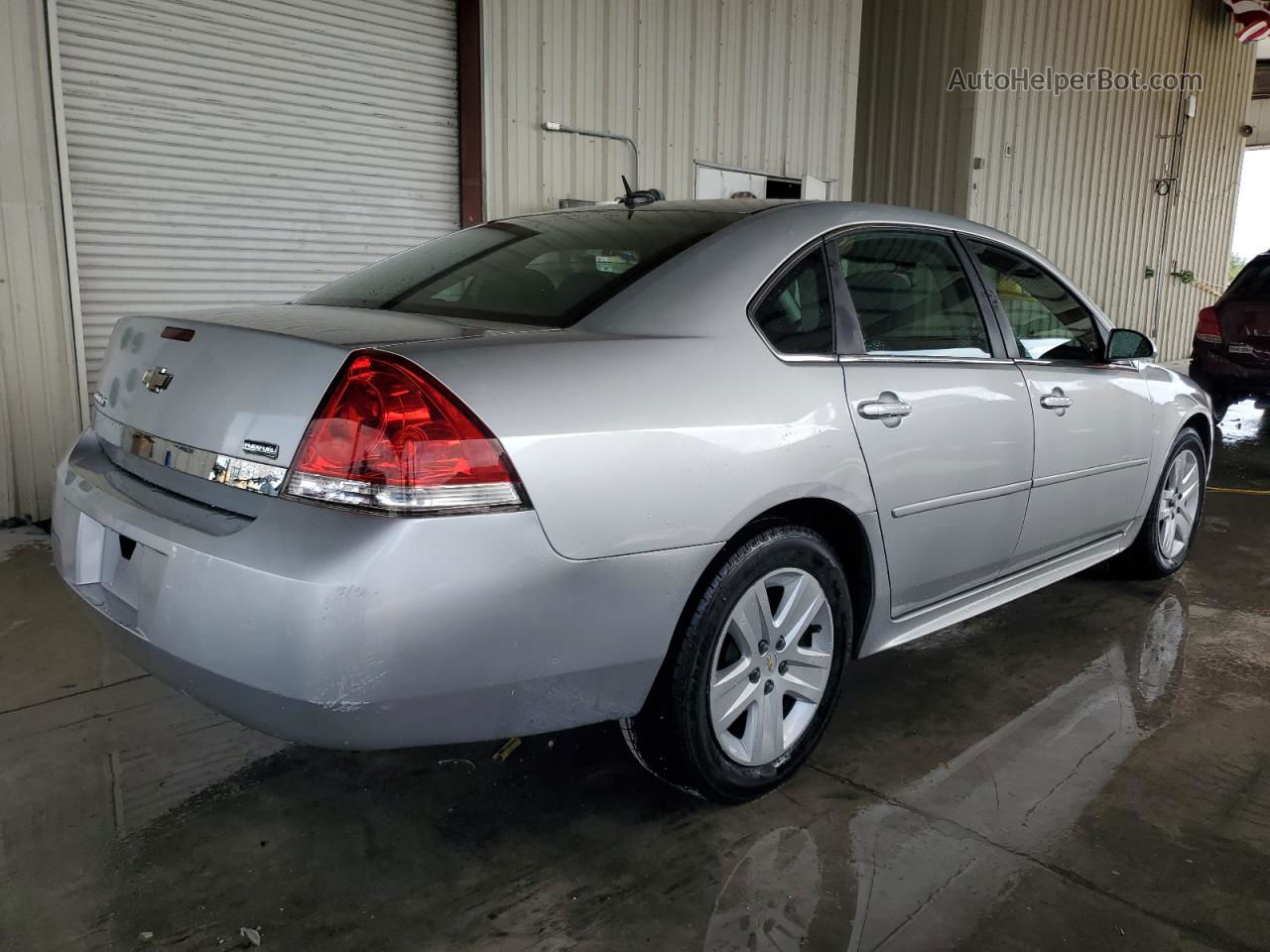 2011 Chevrolet Impala Ls Silver vin: 2G1WA5EK9B1313157