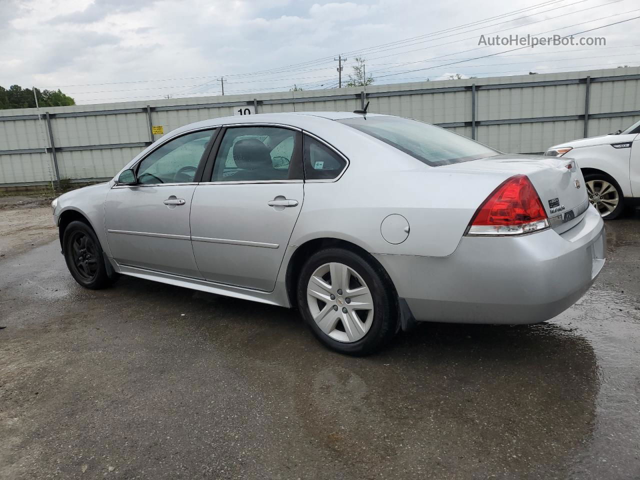 2011 Chevrolet Impala Ls Silver vin: 2G1WA5EKXB1326628