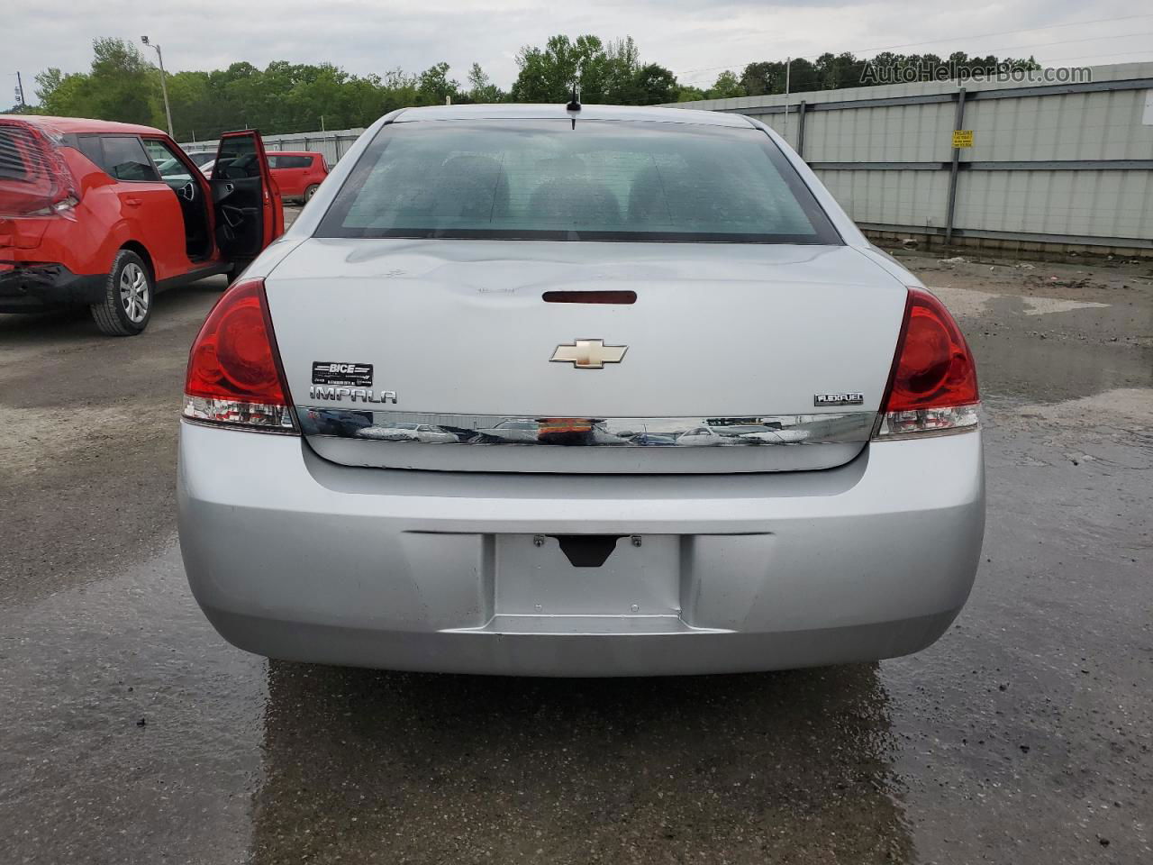 2011 Chevrolet Impala Ls Silver vin: 2G1WA5EKXB1326628