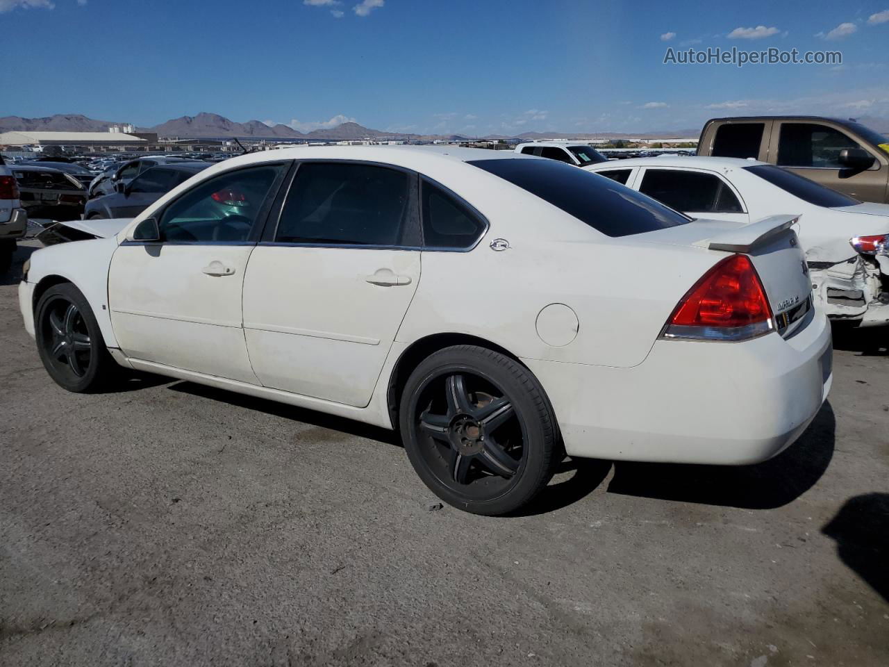 2006 Chevrolet Impala Ls White vin: 2G1WB55K069254603