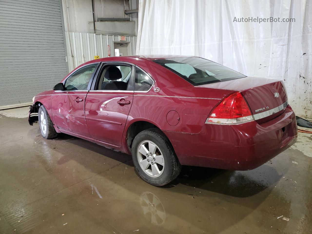 2006 Chevrolet Impala Ls Red vin: 2G1WB55K069351980